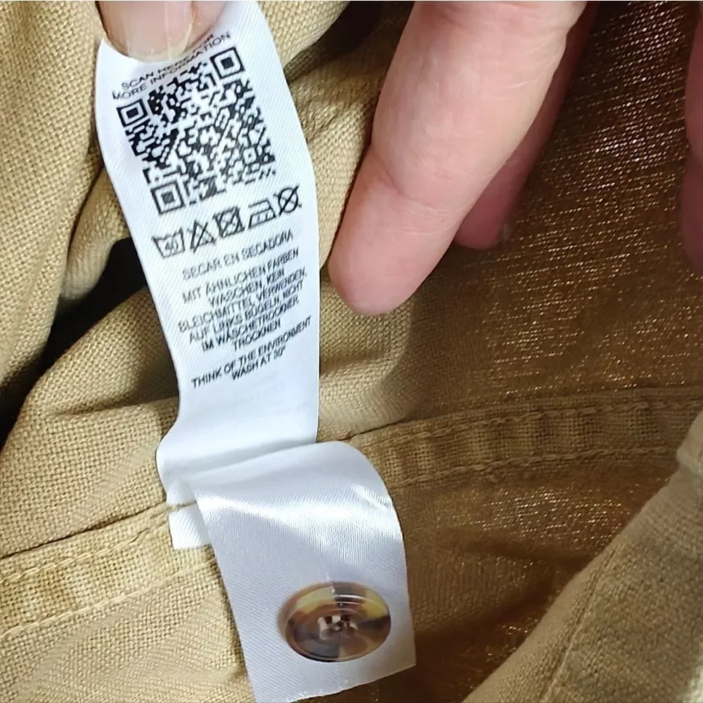 ASOS Men's Tan Khaki Beige Over Shirt Jacket Shaket Size L